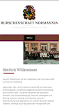Mobile Screenshot of burschenschaft-normannia.de